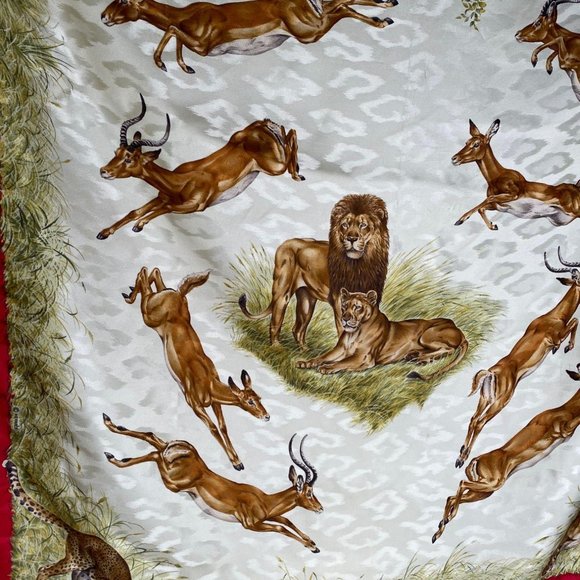 Hermès Kenya Scarf on Silk Jacquard - Picture 11 of 16